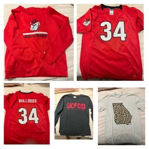 Go Dawgs!!! 4 items Georgia kids gear.